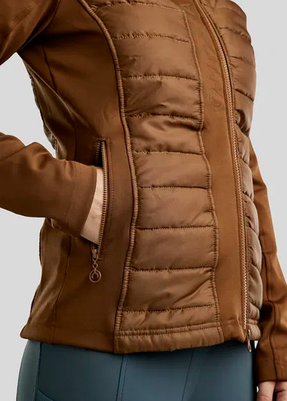 Emma chaqueta Softshell/acolchado - Toffee