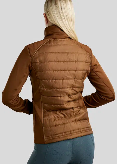 Emma chaqueta Softshell/acolchado - Toffee