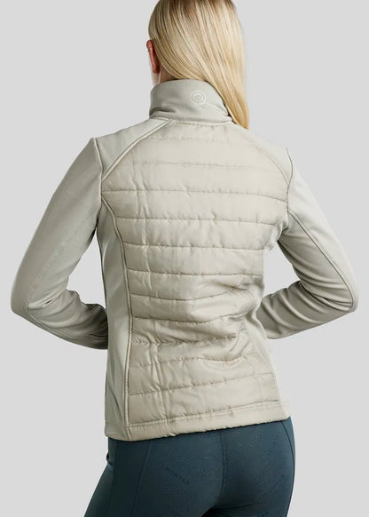 Emma chaqueta Softshell/acolchado - Light Silver Grey
