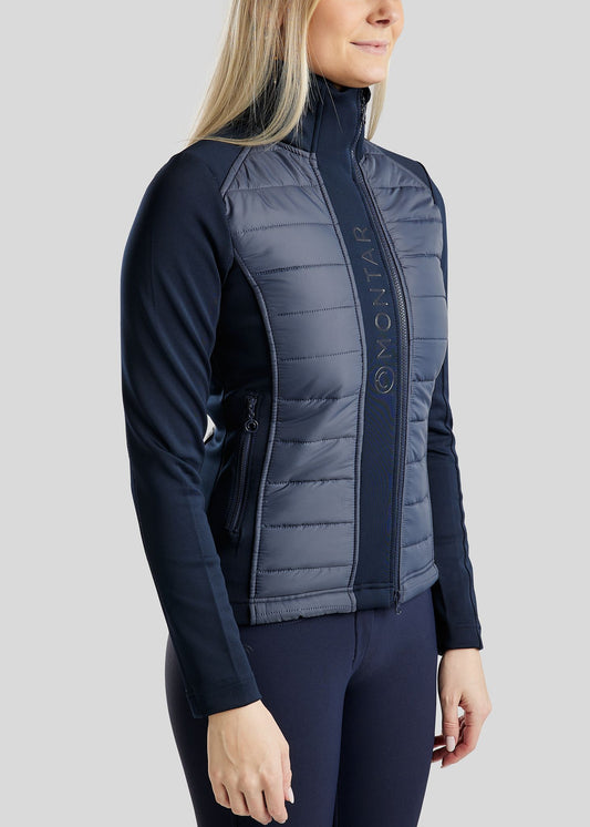 Emma chaqueta Hybrid - Navy
