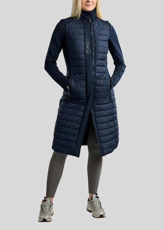 Emma Hybrid Long chaqueta larga - Navy