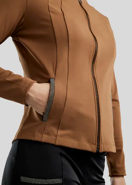 MoGloria chaqueta Caviar Tape - Toffee