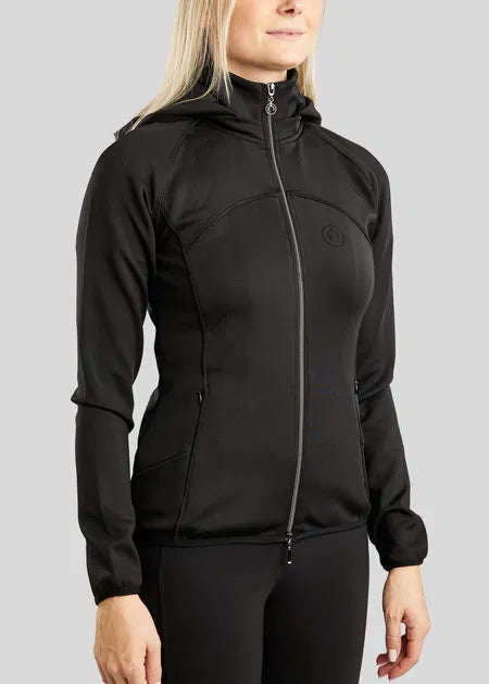MoWendy chaqueta Softshell  con Lasercut Logo - Negro