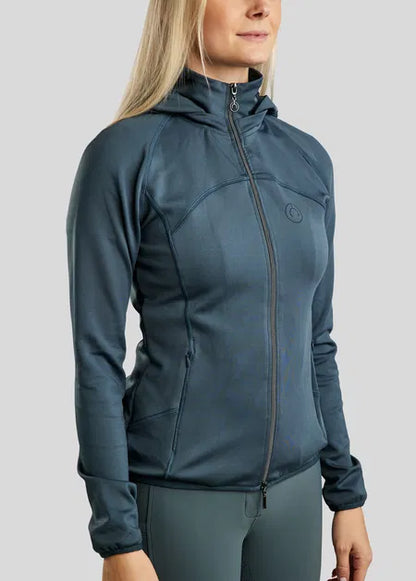 MoWendy chaqueta Softshell  con Lasercut Logo - Dark Slate