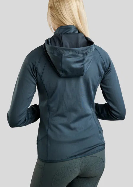 MoWendy chaqueta Softshell  con Lasercut Logo - Dark Slate