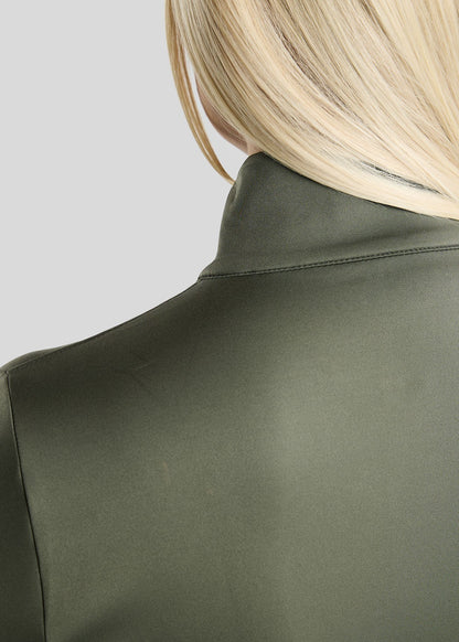 MoZida Chaqueta REFINED con Gun Metal Crystals - Forest Green