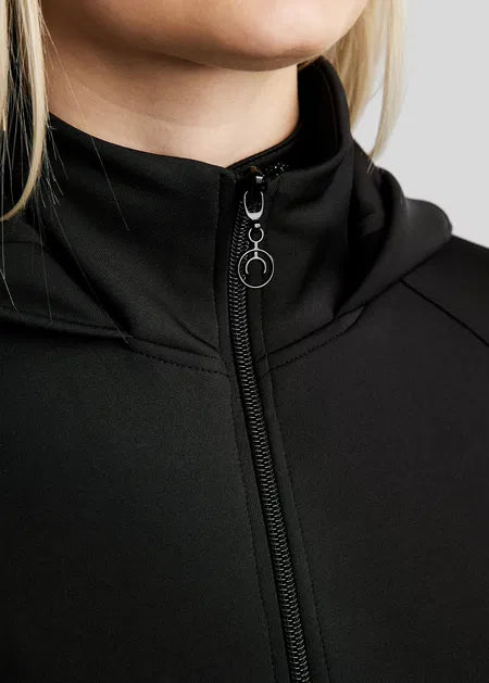 MoAddie Chaqueta Softshell con logo Rosegold - Negro