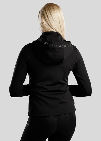 MoAddie Chaqueta Softshell con logo Rosegold - Negro