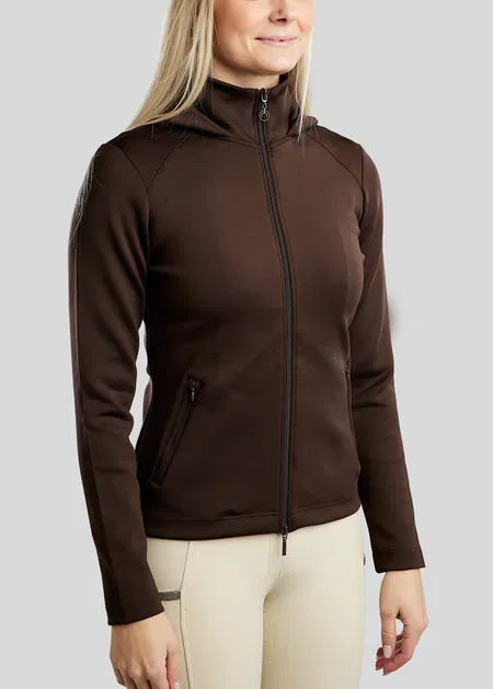 MoAddie Chaqueta Softshell con logo Rosegold - Marrón