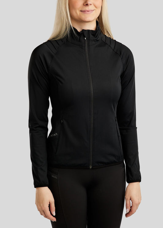 MoPearl Chaqueta Montar con Gun Metals Cristals - Negro