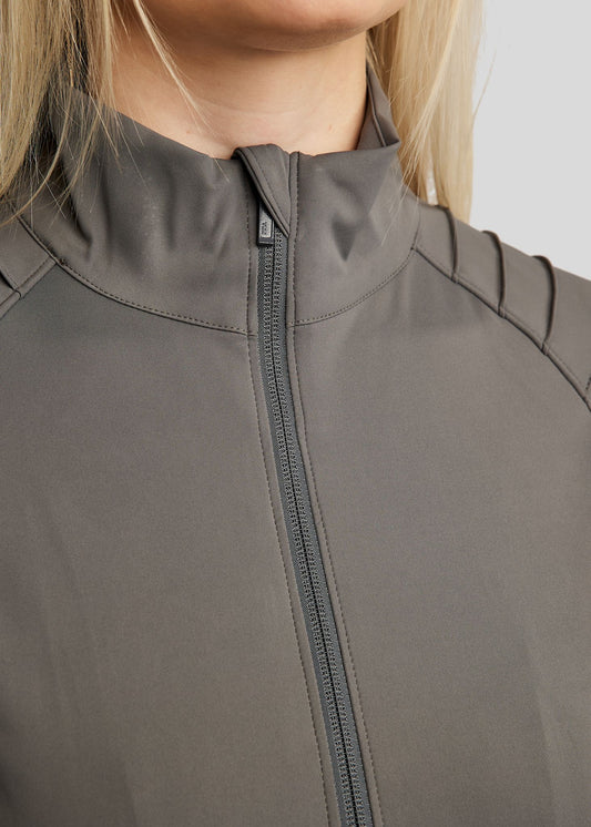 MoPearl Chaqueta Montar con Gun Metals Cristals - Gris