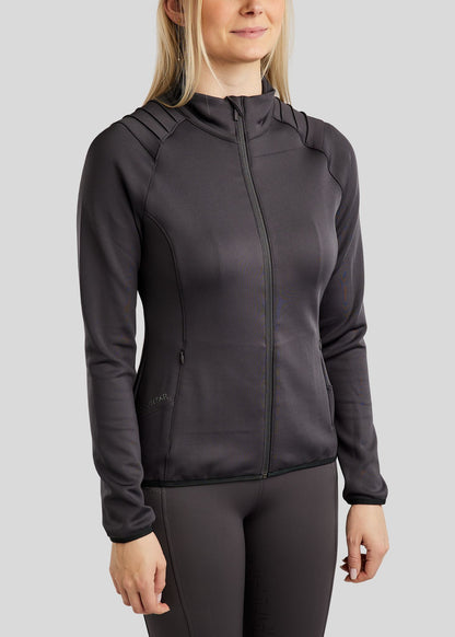 MoPearl Chaqueta Montar con Gun Metals Cristals - Slate Grey