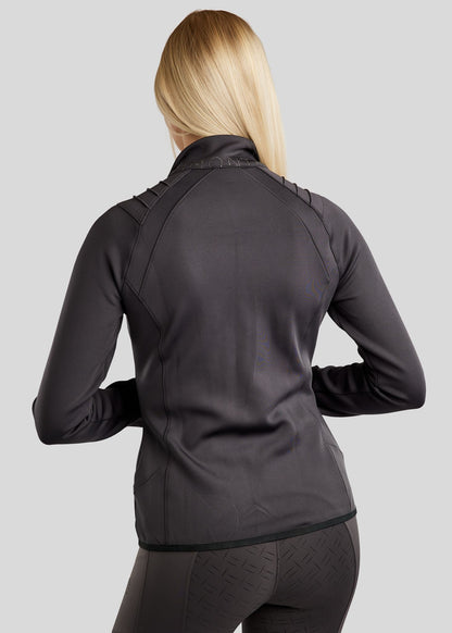 MoPearl Chaqueta Montar con Gun Metals Cristals - Slate Grey