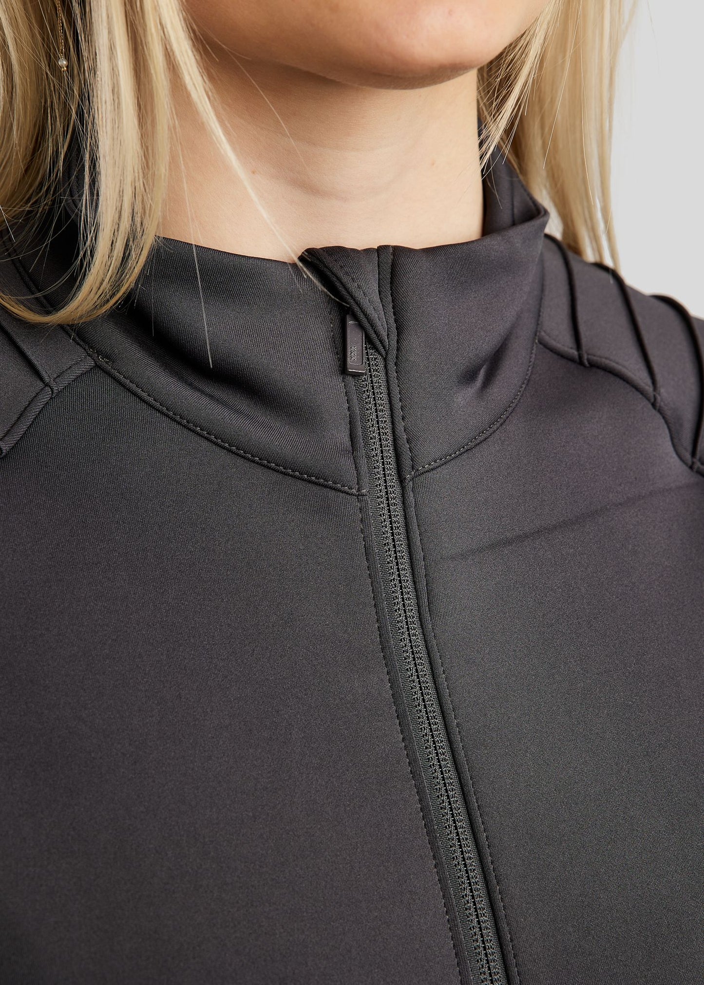 MoPearl Chaqueta Montar con Gun Metals Cristals - Slate Grey