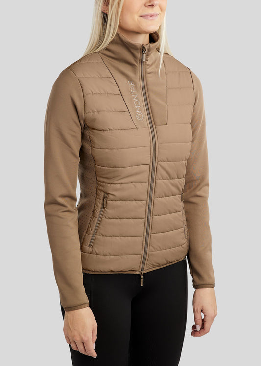 MoCaroline chaqueta Hibrida - Taupe