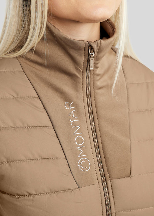 MoCaroline chaqueta Hibrida - Taupe