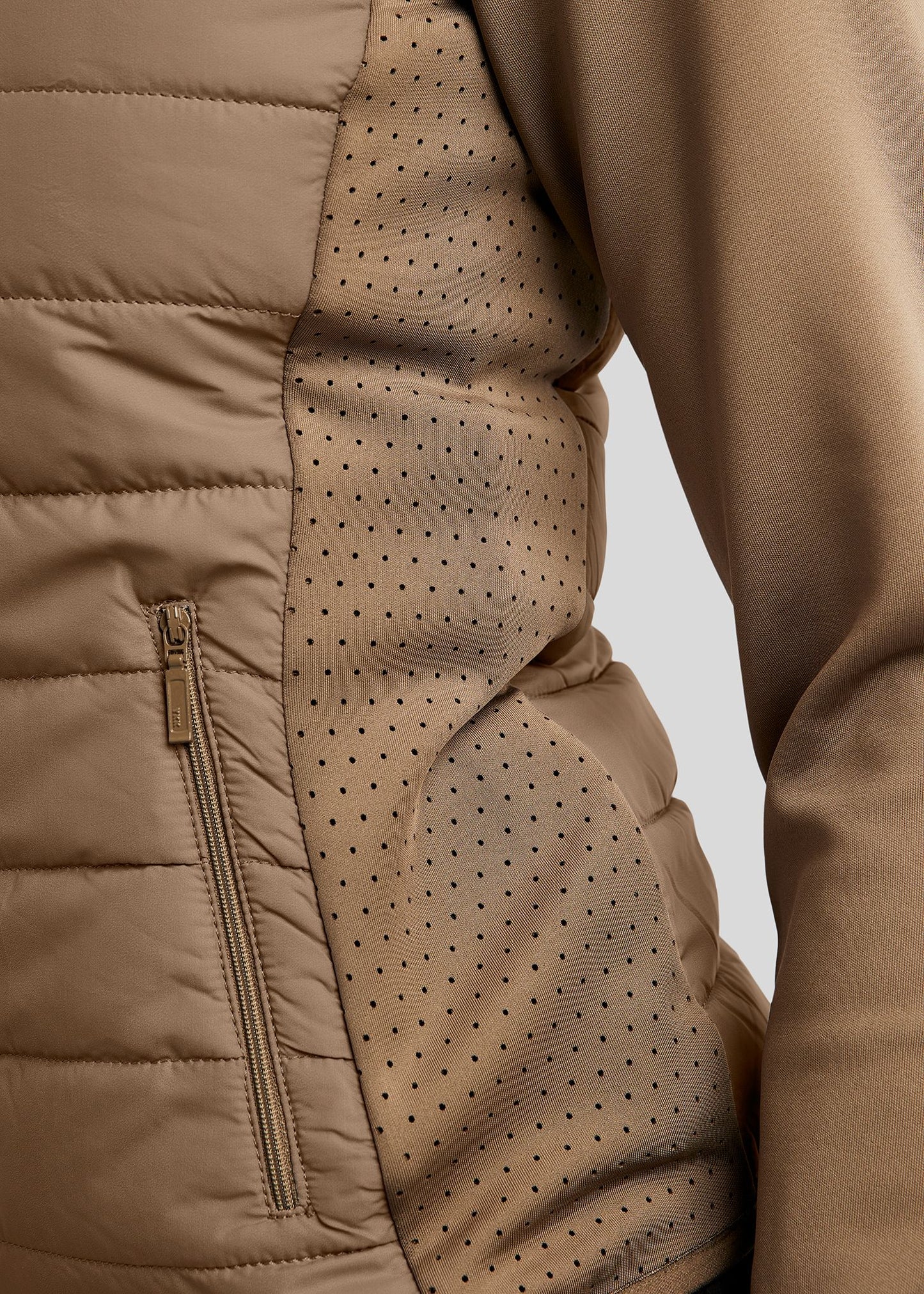 MoCaroline chaqueta Hibrida - Taupe