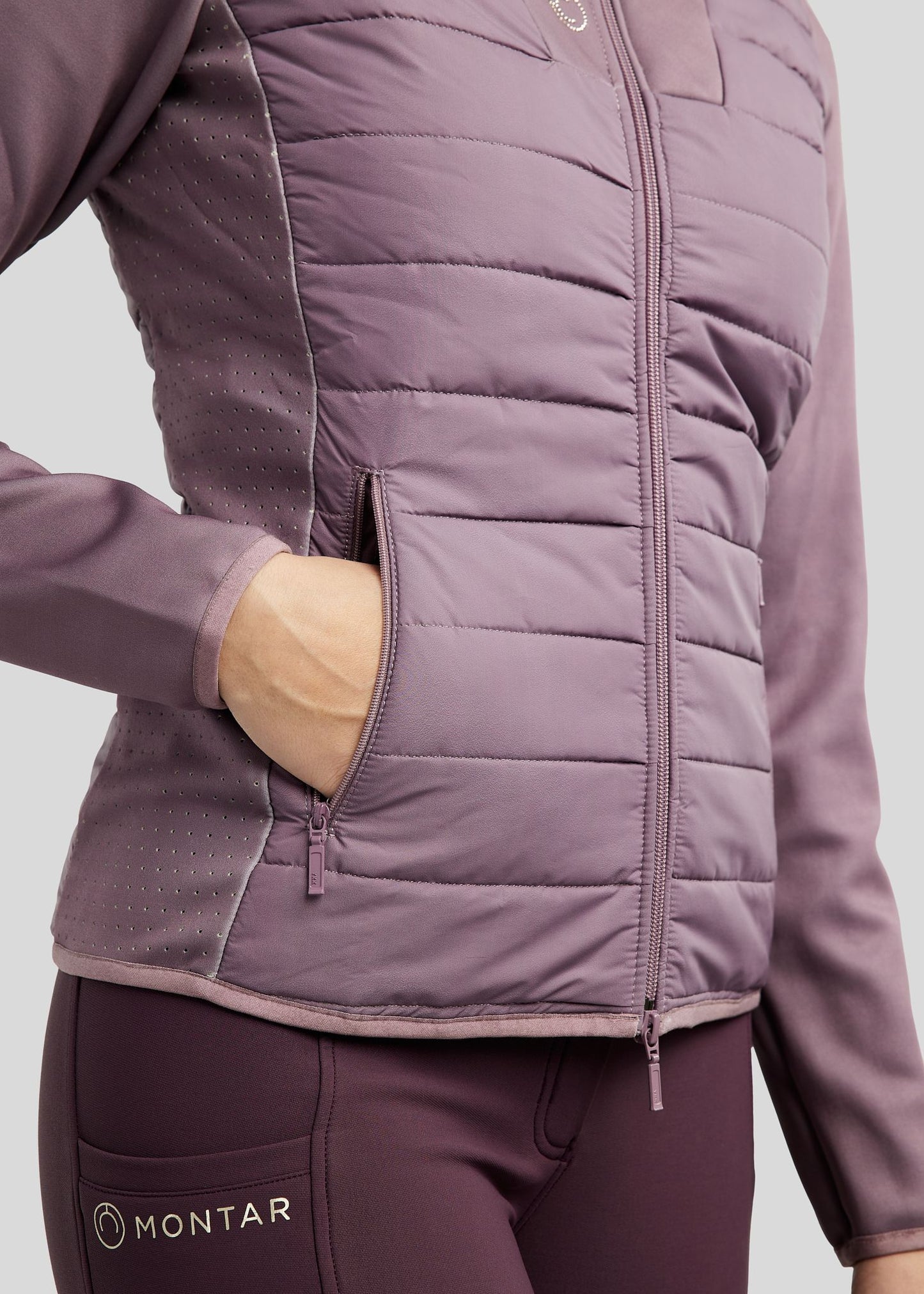 MoCaroline chaqueta Hibrida - Blush