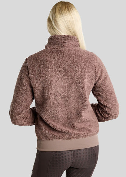MoEbba Sudadera Teddy - Nougat Brown