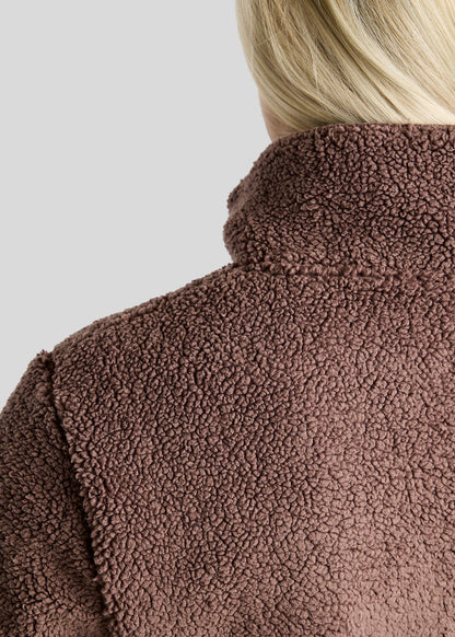 MoEbba Sudadera Teddy - Nougat Brown