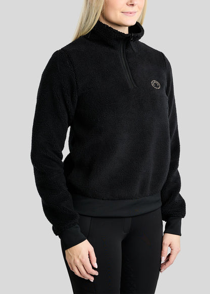 MoEbba Sudadera Teddy - Negro