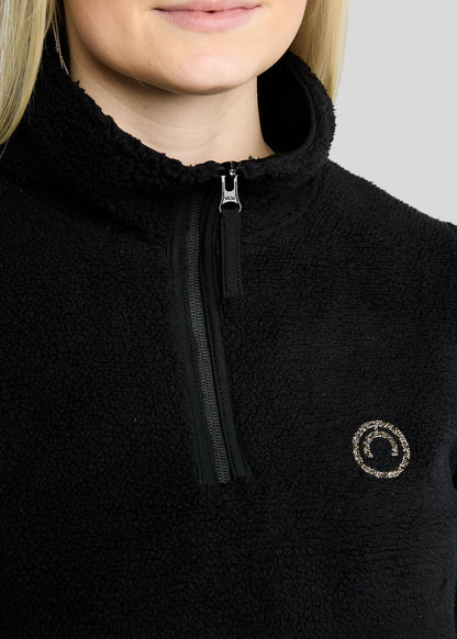 MoEbba Sudadera Teddy - Negro