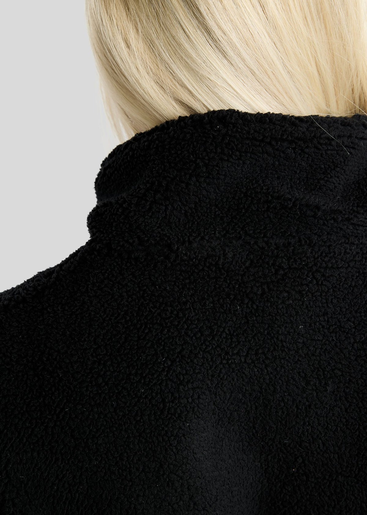 MoEbba Sudadera Teddy - Negro
