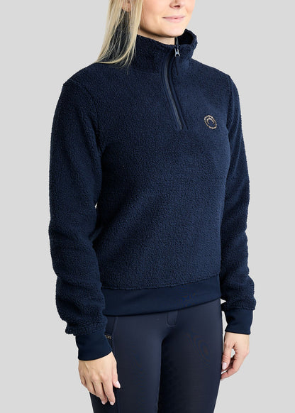 MoEbba Sudadera Teddy - Navy
