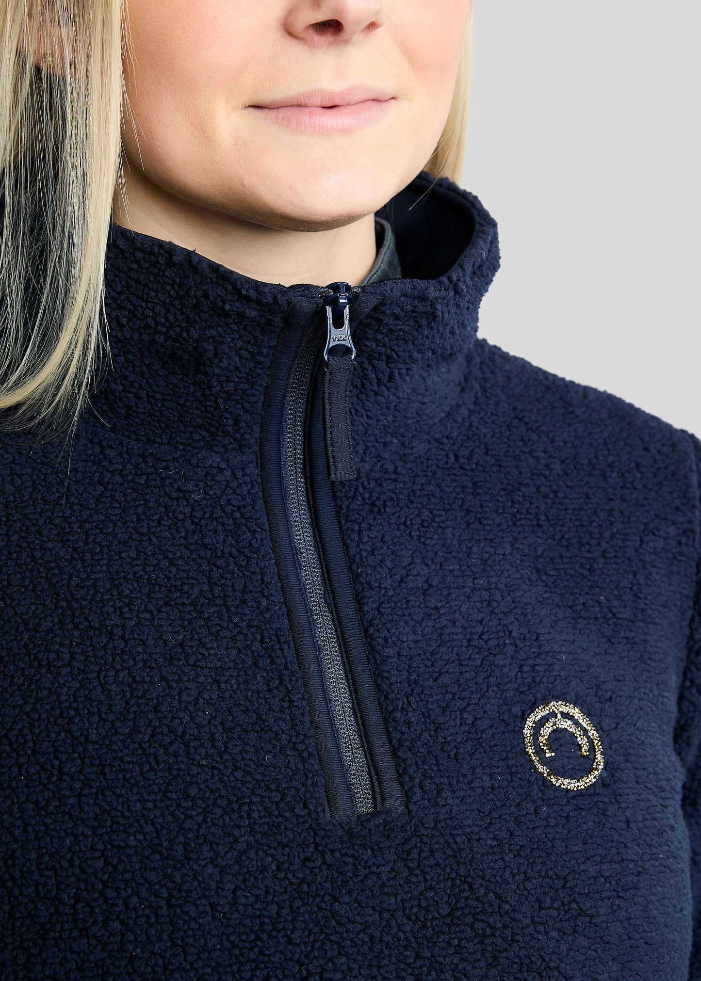MoEbba Sudadera Teddy - Navy