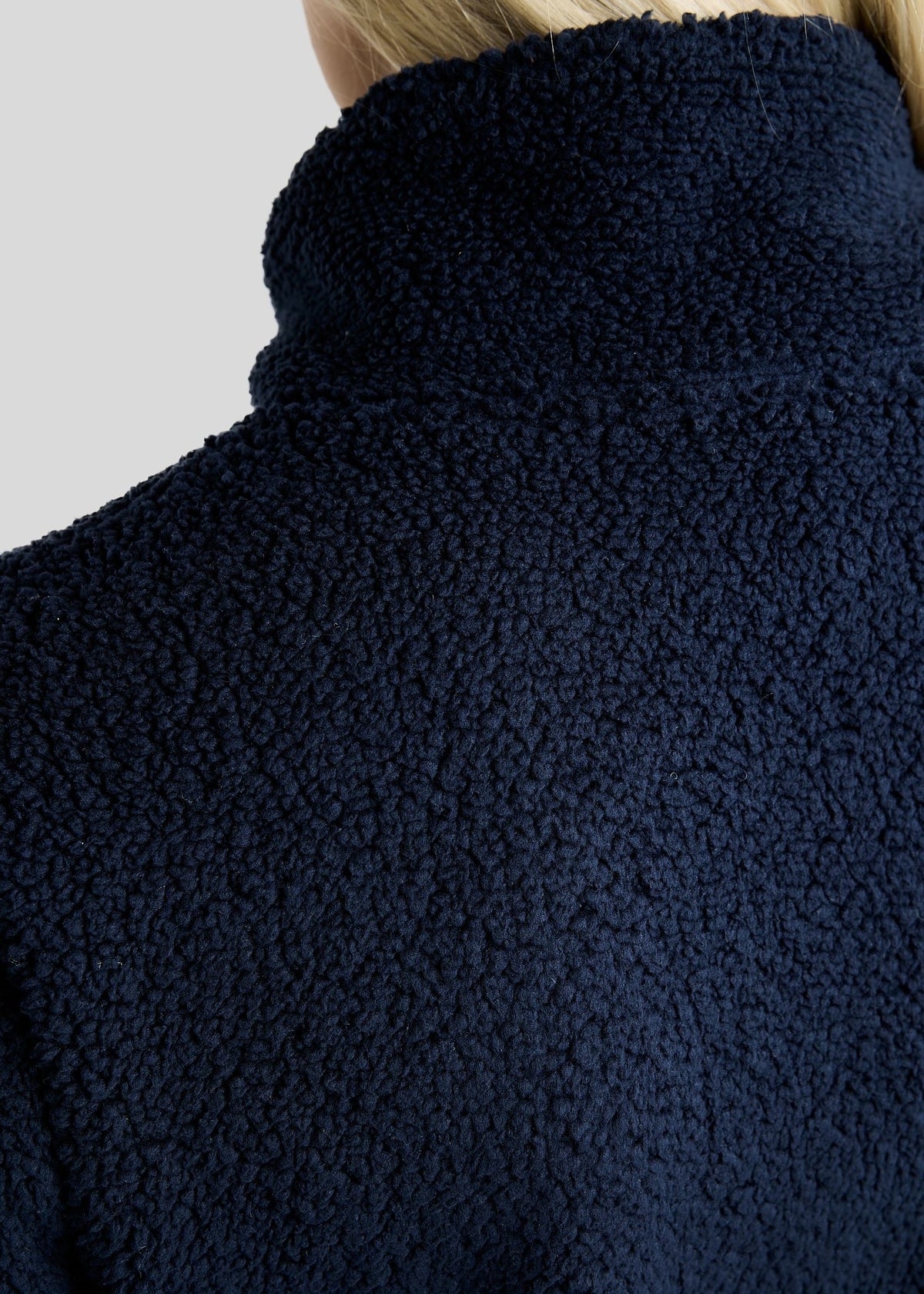 MoEbba Sudadera Teddy - Navy