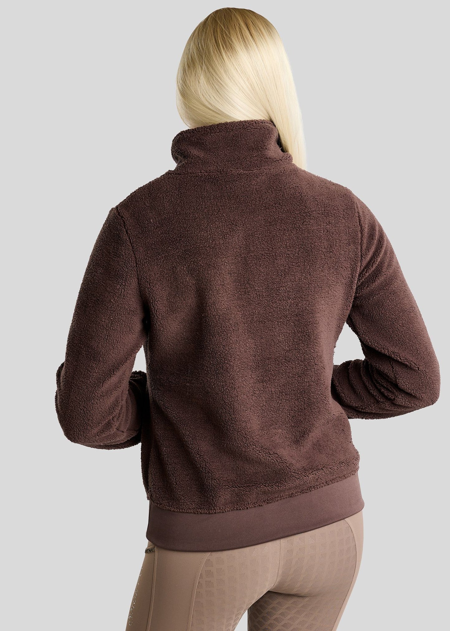 MoEbba Sudadera Teddy - Black Peony