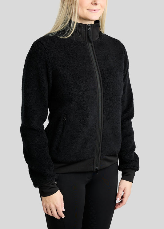 MoEbba Chaqueta Teddy Golden Quartz - Negro
