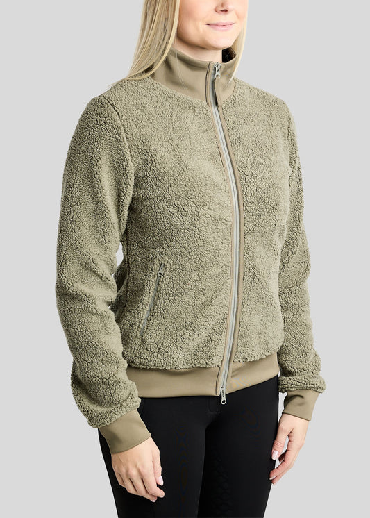 MoEbba Chaqueta Teddy Golden Quartz - Dusty Green