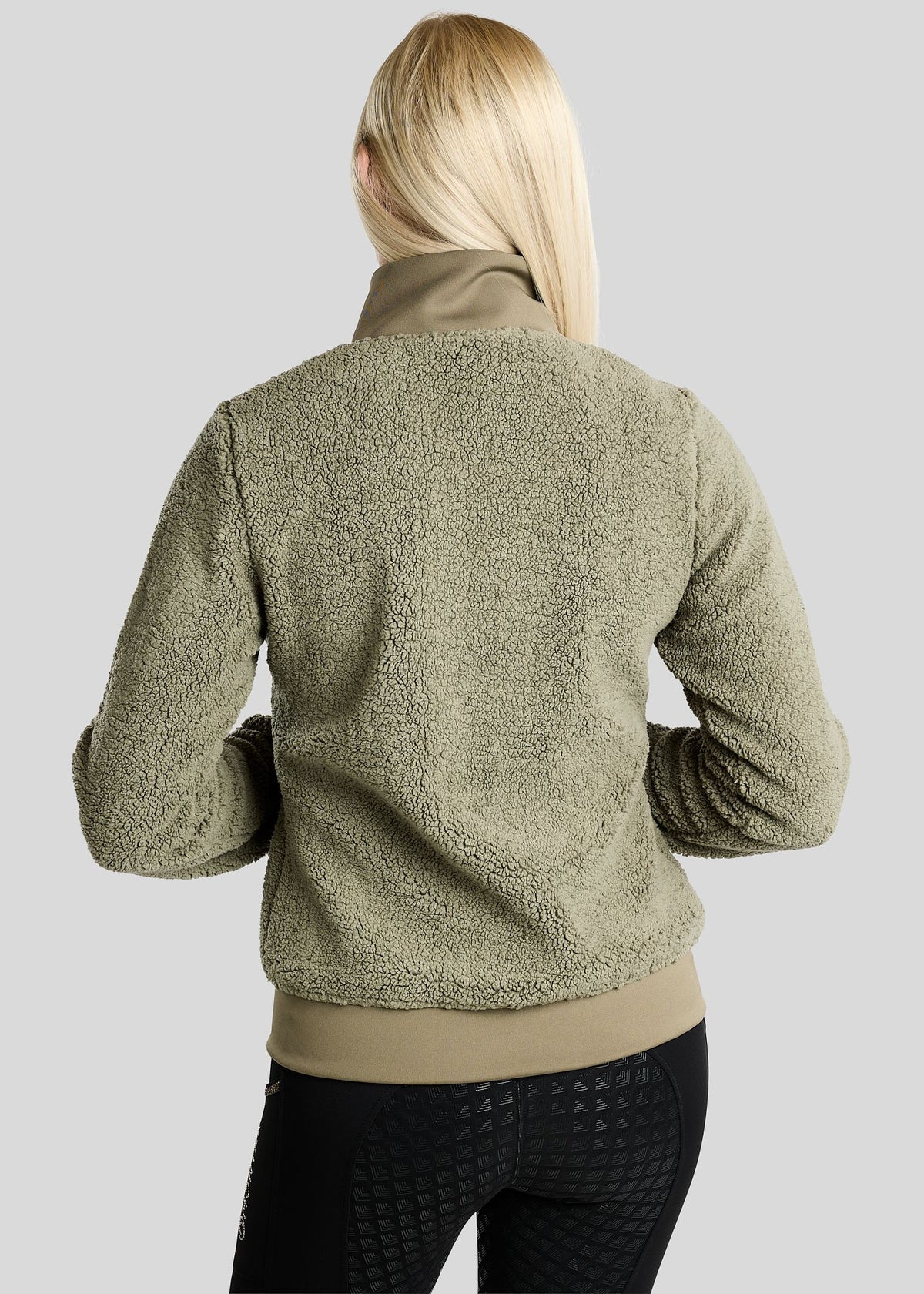 MoEbba Chaqueta Teddy Golden Quartz - Dusty Green