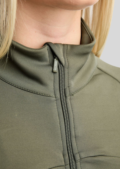 MoEverline Chaqueta Montar con cristales Golden Quartz - Forest Green