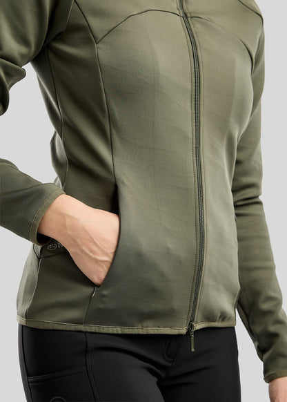 MoEverline Chaqueta Montar con cristales Golden Quartz - Forest Green