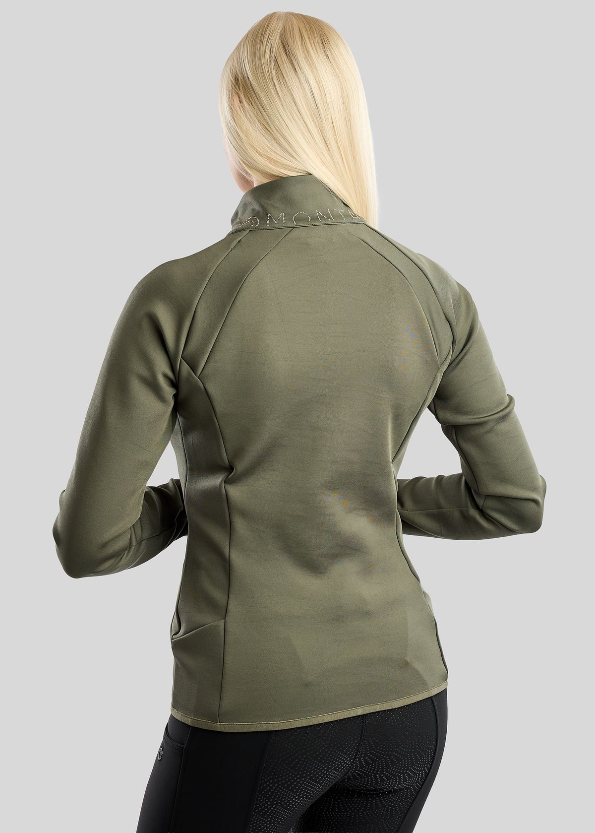 MoEverline Chaqueta Montar con cristales Golden Quartz - Forest Green