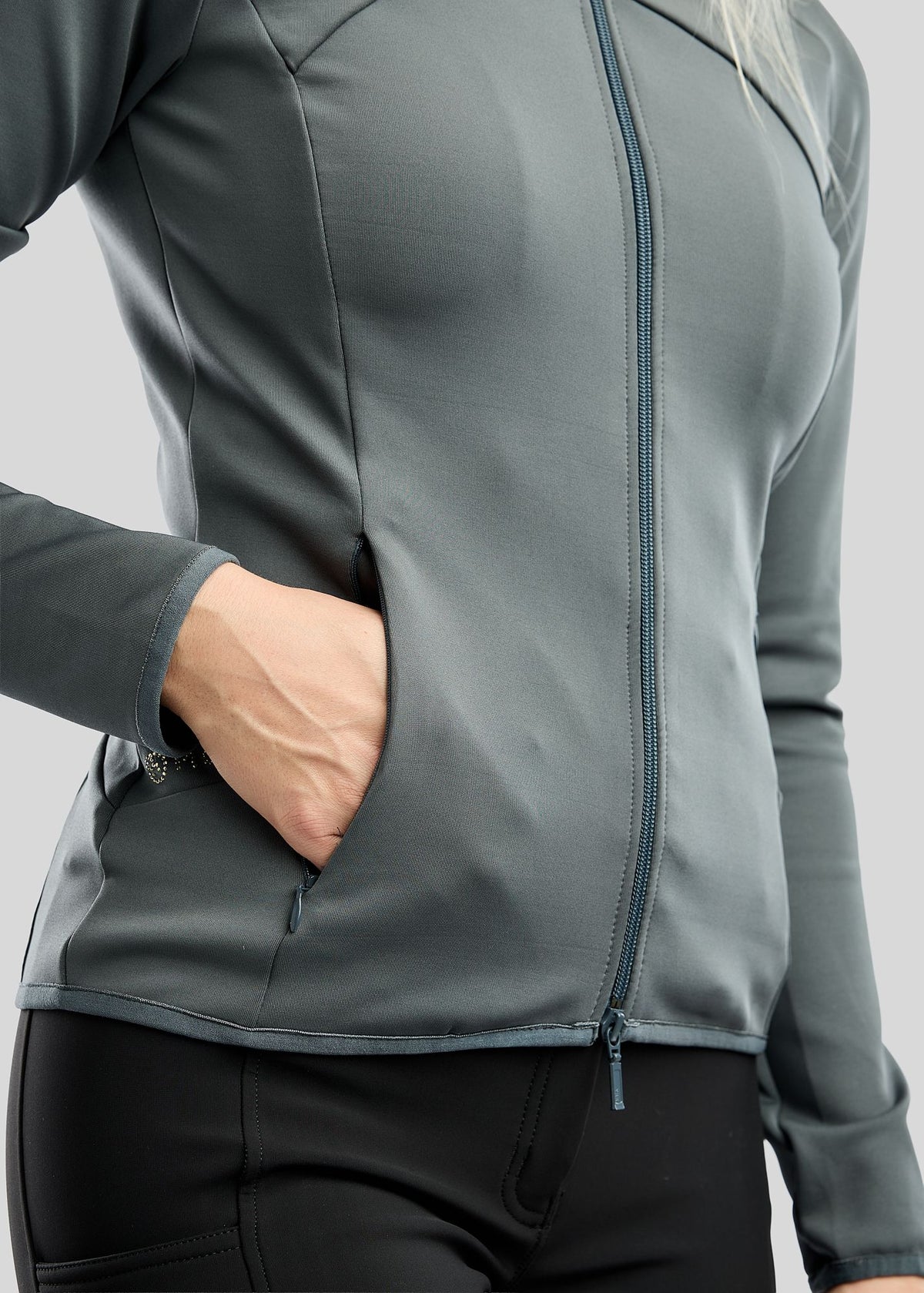 MoEverline Chaqueta Montar con cristales Golden Quartz - Dark Slate