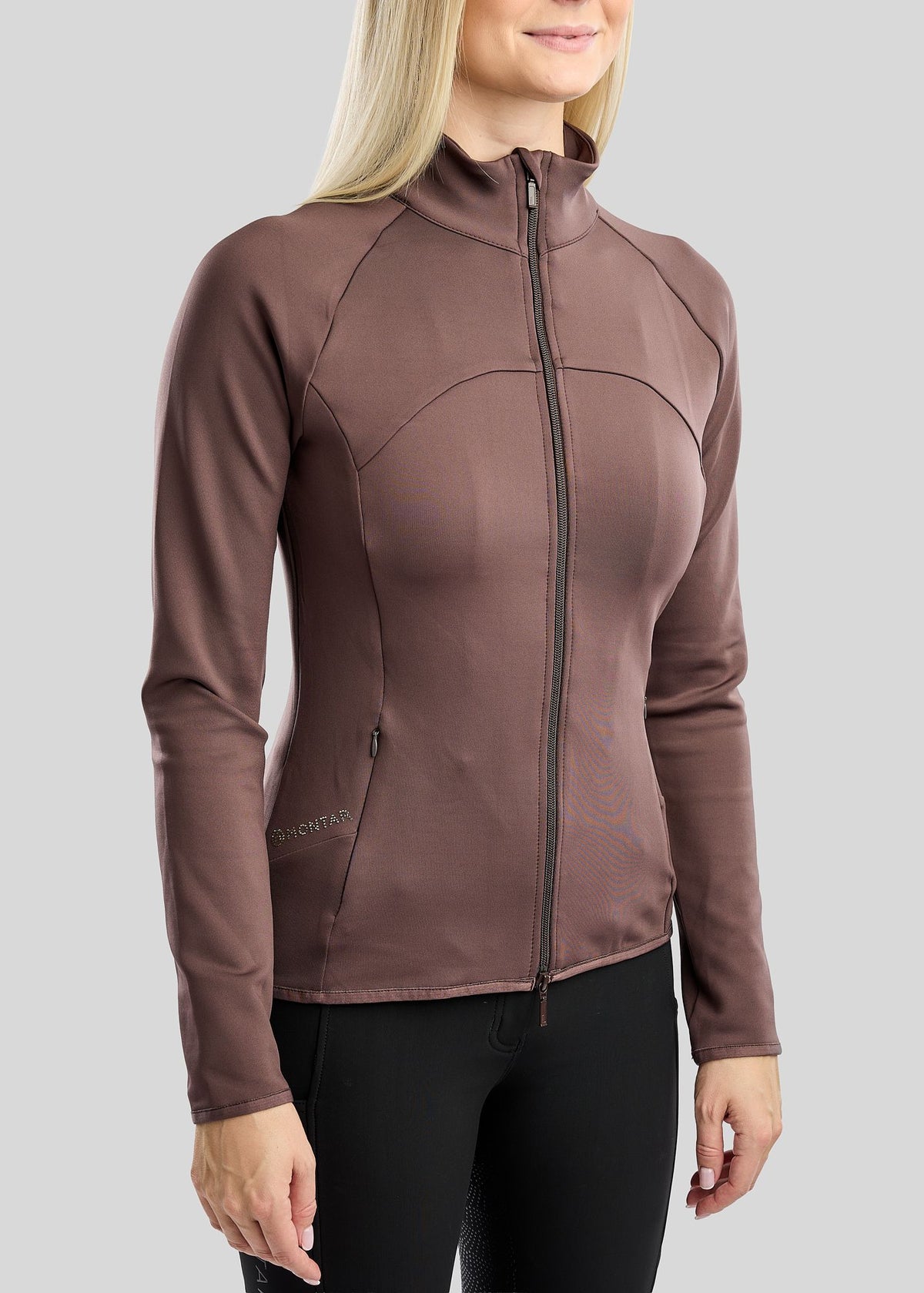 MoEverline Chaqueta Montar con cristales Golden Quartz - Black Peony
