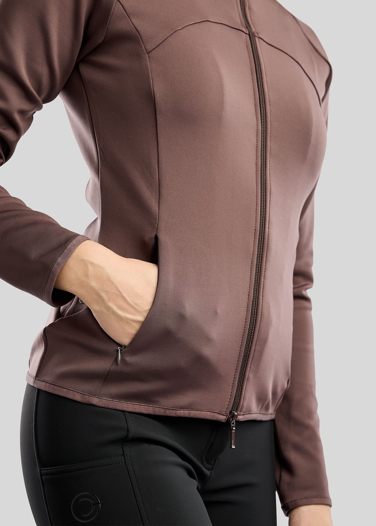 MoEverline Chaqueta Montar con cristales Golden Quartz - Black Peony