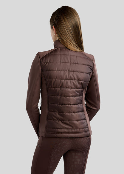 Junior Emma chaqueta Softshell - Black Peony
