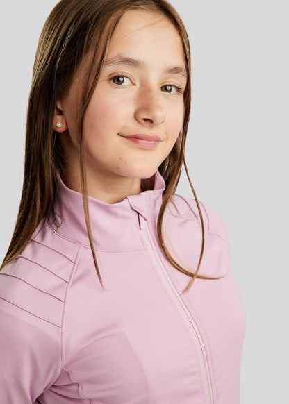 MoPearl Junior Chaqueta Montar con Gun Metals Cristals - Candy Pink