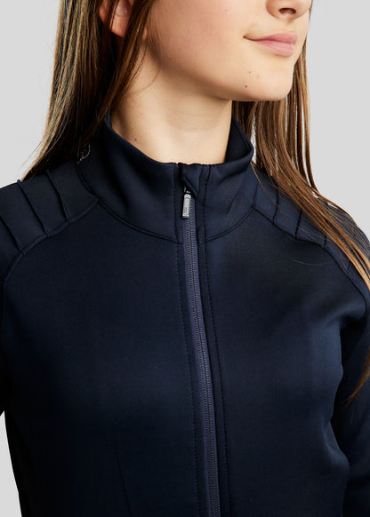 MoPearl Junior Chaqueta Montar con Gun Metals Cristals - Navy