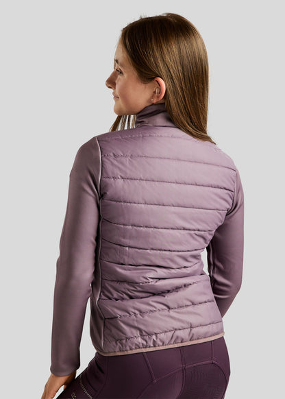 MoCaroline Junior Chaqueta híbrida con brillis champagne – Blush