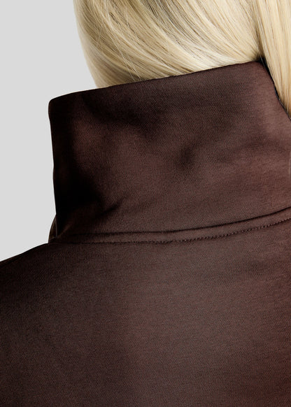 MoNaja Sudadera Montar con Cuello Alto y Cristales Golden Quartz - Black Peony