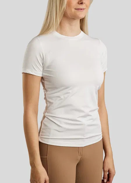 MoWendy T-Shirt with Lasercut Logo White