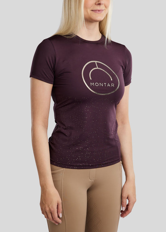 MiCille camiseta con champagne print - Fig