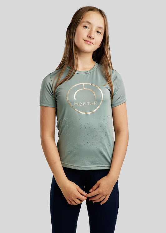 MoCille Junior camiseta con champagne print - Turin