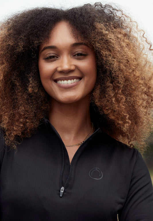 MoErina basic winter polo - Dark Navy