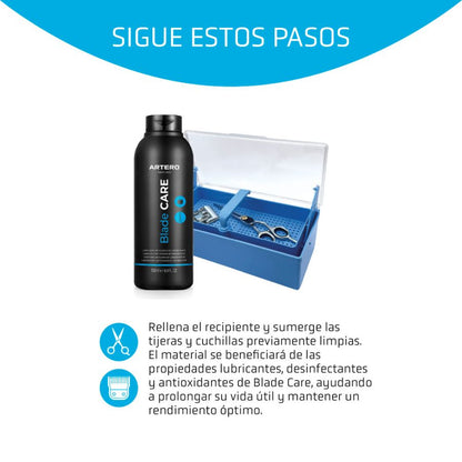 Artero Blade Care - Aceite Limpiador y Lubricante para Cuchillas de Esquilar 500ml